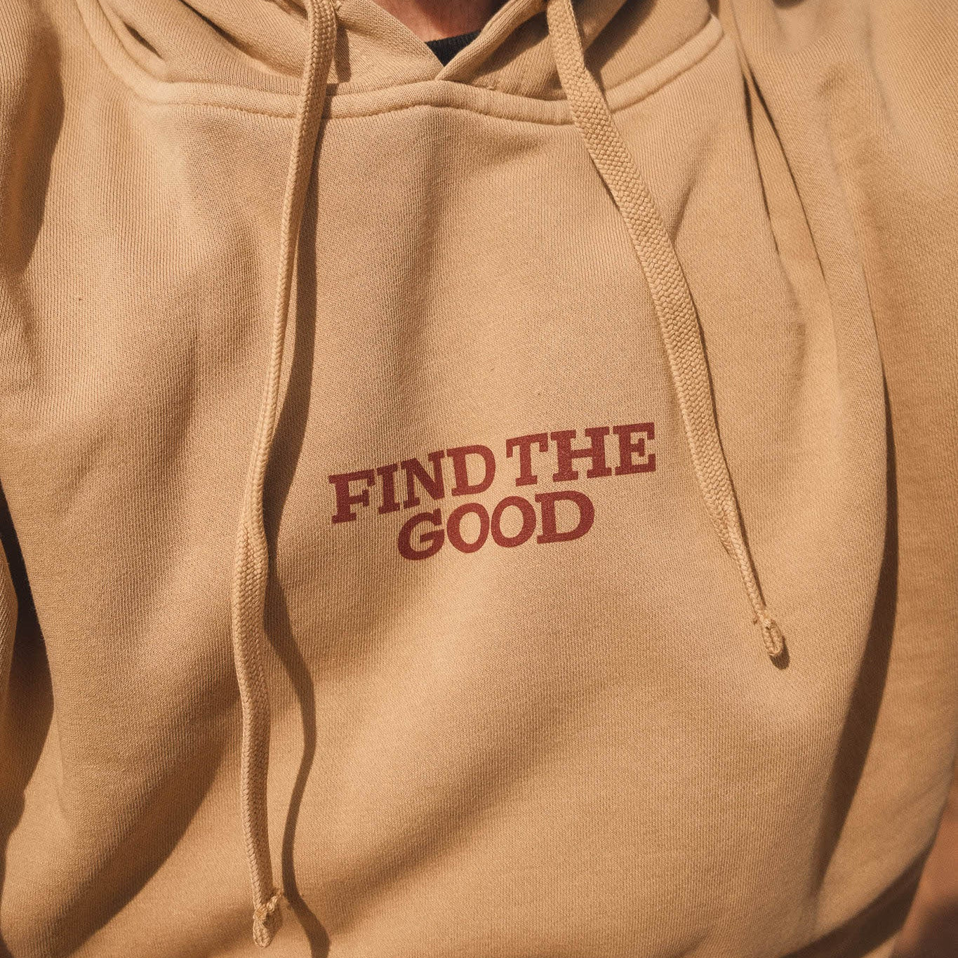 Seasonal Core Find The Good Hoodie - Sandstone – Find The Good Brand